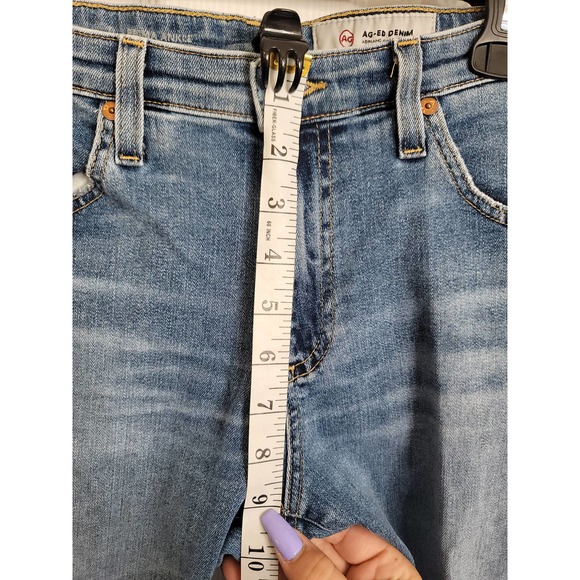 Adriano Goldschmied Prima Mid Rise Ankle Cigarette Jeans Size 29R - Picture 8 of 9